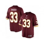 Men's Nike Washington Redskins #33 Sammy Baugh Limited Burgundy Red Team Color NFL Jersey