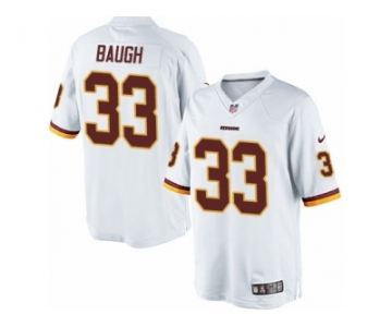 Men's Nike Washington Redskins #33 Sammy Baugh Limited White NFL Jersey