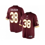 Men's Nike Washington Redskins #38 Dashon Goldson Limited Burgundy Red Team Color NFL Jersey