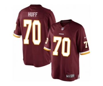 Men's Nike Washington Redskins #70 Sam Huff Limited Burgundy Red Team Color NFL Jersey