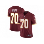 Men's Nike Washington Redskins #70 Sam Huff Vapor Untouchable Limited Burgundy Red Team Color NFL Jersey