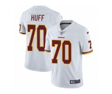 Men's Nike Washington Redskins #70 Sam Huff Vapor Untouchable Limited White NFL Jersey