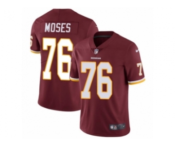 Men's Nike Washington Redskins #76 Morgan Moses Vapor Untouchable Limited Burgundy Red Team Color NFL Jersey