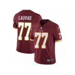 Men's Nike Washington Redskins #77 Shawn Lauvao Vapor Untouchable Limited Burgundy Red Team Color NFL Jersey