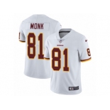 Men's Nike Washington Redskins #81 Art Monk Vapor Untouchable Limited White NFL Jersey