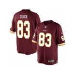 Men's Nike Washington Redskins #83 Brian Quick Limited Burgundy Red Team Color NFL Jersey