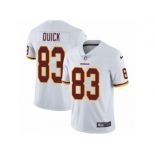 Men's Nike Washington Redskins #83 Brian Quick Vapor Untouchable Limited White NFL Jersey