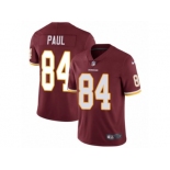 Men's Nike Washington Redskins #84 Niles Paul Vapor Untouchable Limited Burgundy Red Team Color NFL Jersey