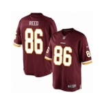 Men's Nike Washington Redskins #86 Jordan Reed Limited Burgundy Red Team Color NFL Jersey