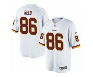 Men's Nike Washington Redskins #86 Jordan Reed Limited White NFL Jersey