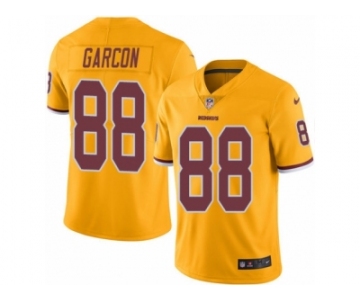 Men's Nike Washington Redskins #88 Pierre Garcon Limited Gold Rush NFL Jersey