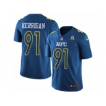 Men's Nike Washington Redskins #91 Ryan Kerrigan Limited Blue 2017 Pro Bowl NFL Jersey