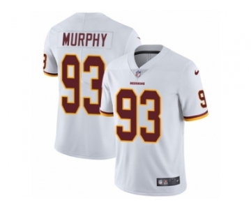 Men's Nike Washington Redskins #93 Trent Murphy Vapor Untouchable Limited White NFL Jersey