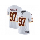 Men's Nike Washington Redskins #97 Terrell McClain Vapor Untouchable Limited White NFL Jersey