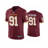 Men's Washington Football Team Red #91 Ryan Kerrigan Vapor Untouchable Limited Stitched Football Jersey