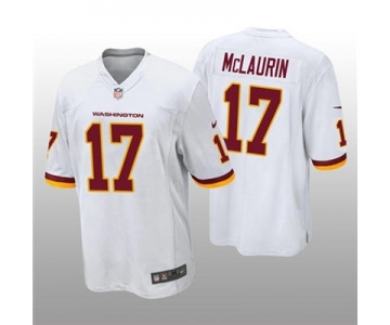 Men's Washington Football Team White #17 Terry McLaurin Vapor Untouchable Limited Stitched Football Jersey