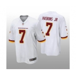 Men's Washington Football Team White #7 Dwayne Haskins Jr. Vapor Untouchable Limited Stitched Football Jersey