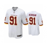 Men's Washington Football Team White #91 Ryan Kerrigan Vapor Untouchable Limited Stitched Football Jersey