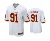 Men's Washington Football Team White #91 Ryan Kerrigan Vapor Untouchable Limited Stitched Football Jersey