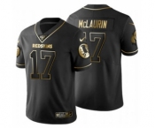 Men's Washington Redskins #17 Terry McLaurin Black Golden Limited Football 100th Season Jersey