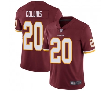 Men's Washington Redskins #20 Landon Collins Burgundy Red Team Color Vapor Untouchable Limited Player Football Jersey