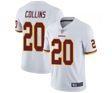 Men's Washington Redskins #20 Landon Collins White Vapor Untouchable Limited Player Football Jersey