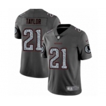 Men's Washington Redskins #21 Sean Taylor Limited Gray Static Fashion Limited Football Jersey