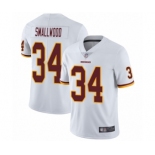 Men's Washington Redskins #34 Wendell Smallwood White Vapor Untouchable Limited Player Football Jersey