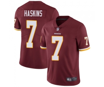 Men's Washington Redskins #7 Dwayne Haskins Burgundy Red Team Color Vapor Untouchable Limited Player Football Jersey