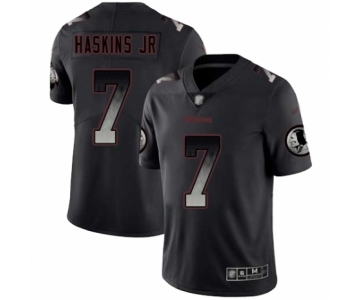 Men's Washington Redskins #7 Dwayne Haskins Limited Black Smoke Fashion Football Jersey