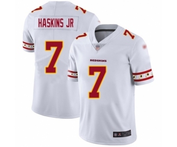 Men's Washington Redskins #7 Dwayne Haskins White Team Logo Fashion Limited Player Football Jersey