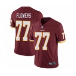 Men's Washington Redskins #77 Ereck Flowers Burgundy Red Team Color Vapor Untouchable Limited Player Football Jersey