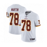 Men's Washington Redskins #78 Wes Martin White Vapor Untouchable Limited Player Football Jersey