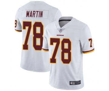 Men's Washington Redskins #78 Wes Martin White Vapor Untouchable Limited Player Football Jersey