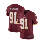 Men's Washington Redskins #91 Ryan Kerrigan Burgundy Red Team Color Vapor Untouchable Limited Player Football Jersey