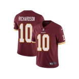 Nike Washington Redskins #10 Paul Richardson Burgundy Red Team Color Men Stitched NFL Vapor Untouchable Limited Jersey