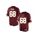 Nike Washington Redskins #68 Russ Grimm Burgundy Red Limited Jersey