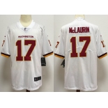 Washington Redskins #17 Terry McLaurin White 2020 NFL New Limited Jersey