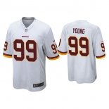 Washington Redskins #99 Chase Young white 2020 NFL New Limited Jersey