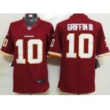 nike nfl jerseys washington redskins #10 griffiniii red[nike limited]