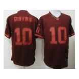 nike nfl jerseys washington redskins #10 robert griffin III red[drenched limited]