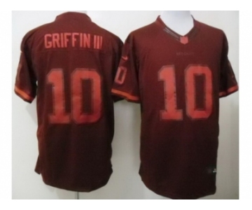 nike nfl jerseys washington redskins #10 robert griffin III red[drenched limited]