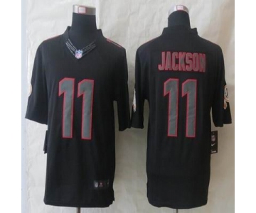 nike nfl jerseys washington redskins #11 jackson black[nike impact limited]