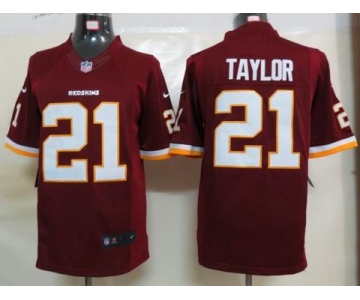 nike nfl jerseys washington redskins #21 sean taylor red[nike limited]