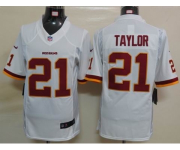 nike nfl jerseys washington redskins #21 sean taylor white[nike limited]