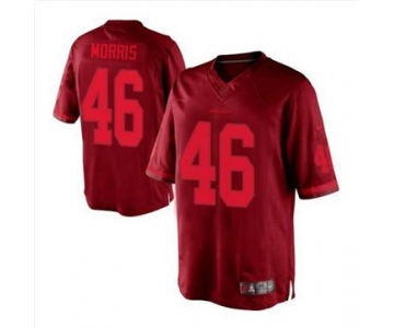 nike nfl jerseys washington redskins #46 alfred morris burgundy red[drenched limited]