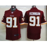 nike nfl jerseys washington redskins #91 kerrigan red[nike limited]