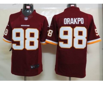 nike nfl jerseys washington redskins #98 brian orakpo red[nike limited]