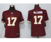 Women New Nike New Washington Red Skins #17 Mclaurin  Red 2020 Vapor Untouchable jerseys