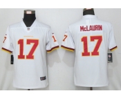 Women New Nike New Washington Red Skins #17 Mclaurin  White 2020 Vapor Untouchable jersey